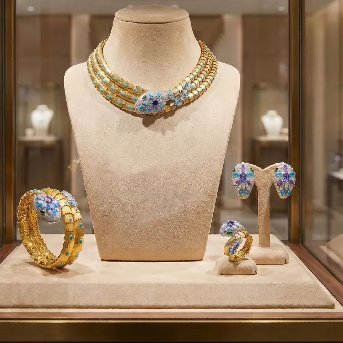 Authentic Serpentine Spirals: Unlocking the Mystical Power of Turquoise and Cubic Zircon