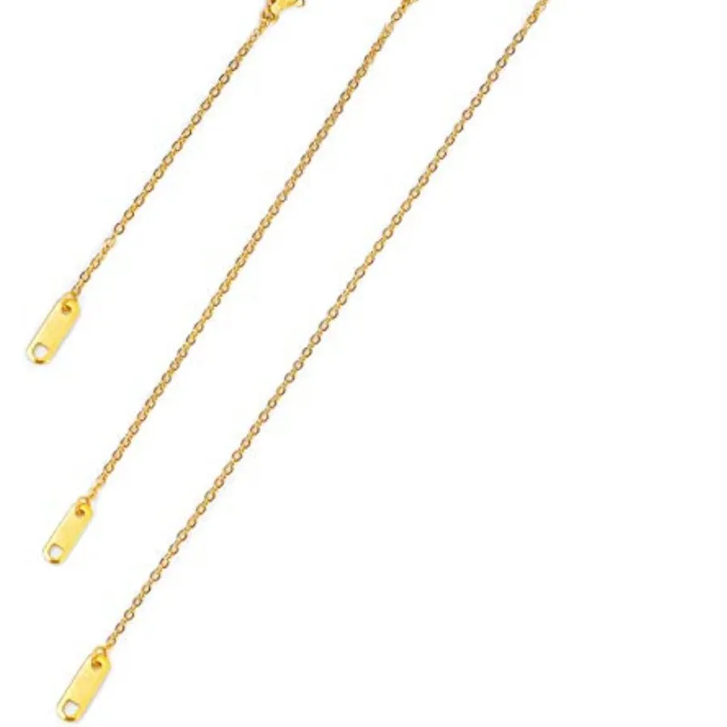 Authentic Celestial Alignment Chains - 18k Gold Plated Sacred Length Extender Set