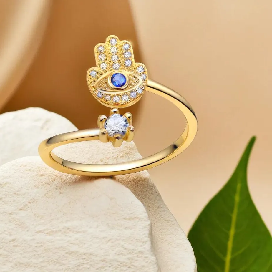 Authentic Guardian of Fortune's Favor: Hand of Fatima Amulet