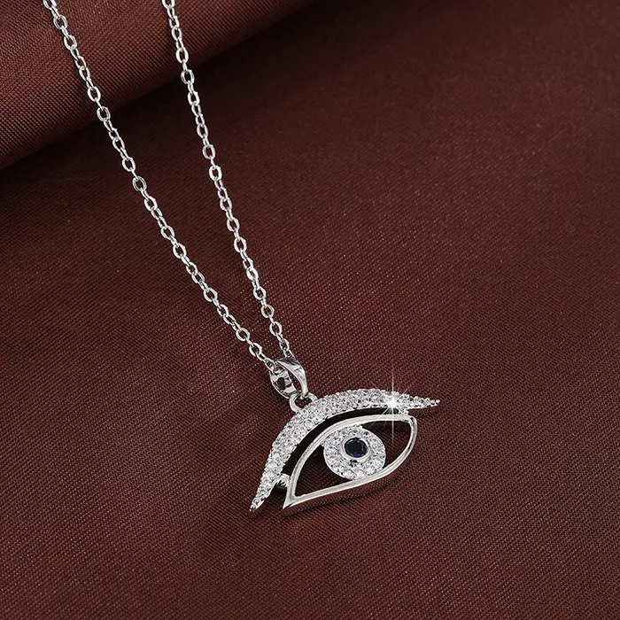 Authentic Celestial Guardian Evil Eye Talisman - Luminous Silver Plated Blessing Amulet