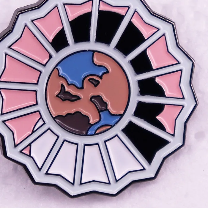 Authentic Divine Feminine Enamel Pin Music Brooch Jewelry Backpack Decorate