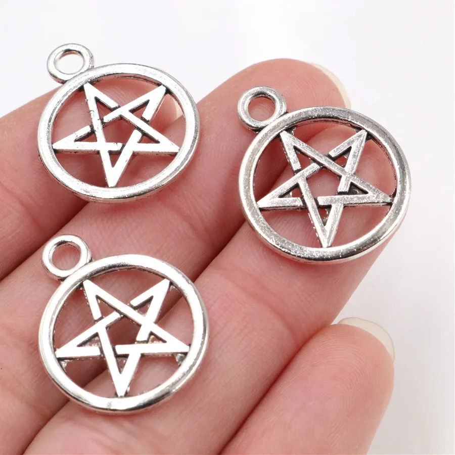 Authentic Celestial Pentacle of the Ancient Path Charms Set