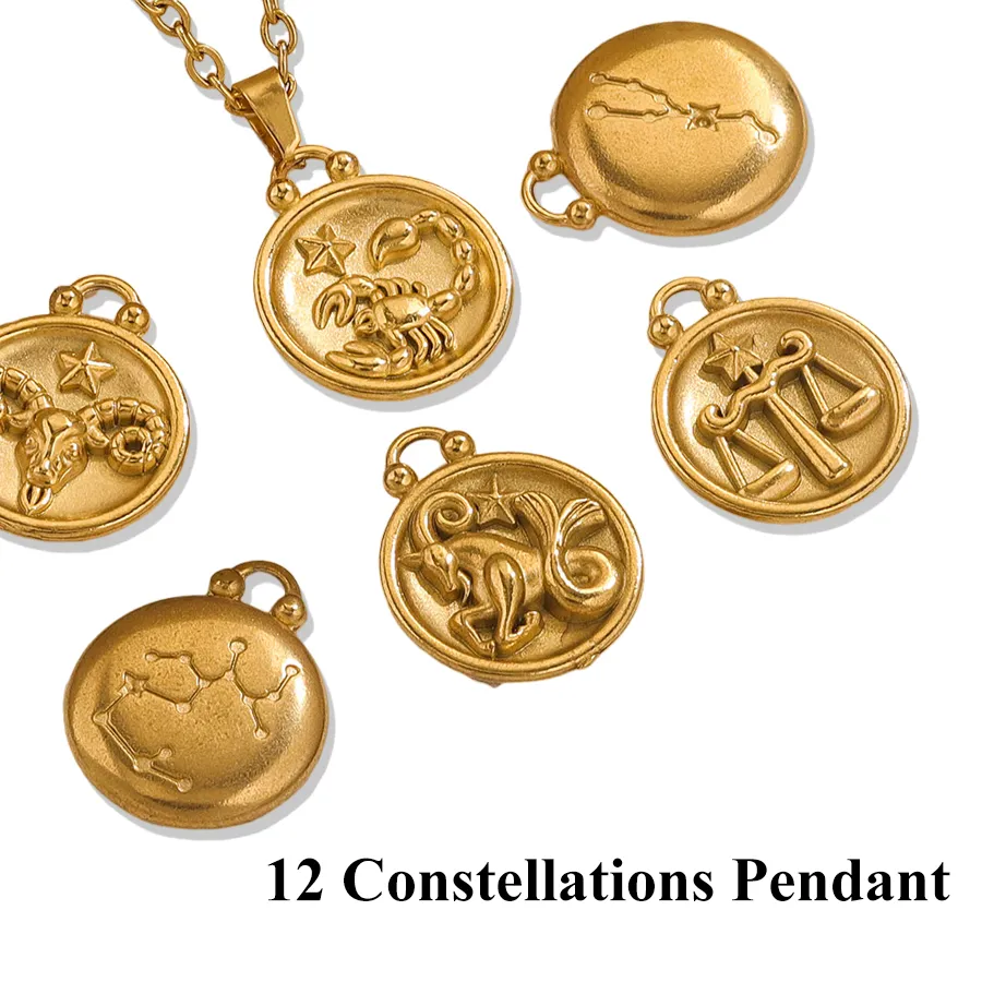 Authentic Celestial Zodiac Connectors for Sacred Talismans