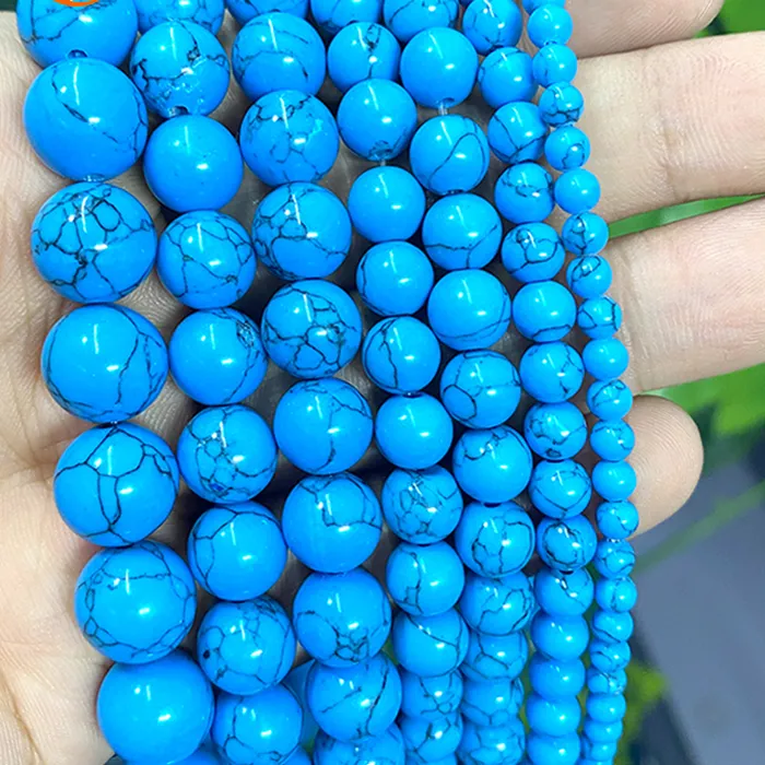 Authentic Celestial Azure Turquoise Sacred Strands