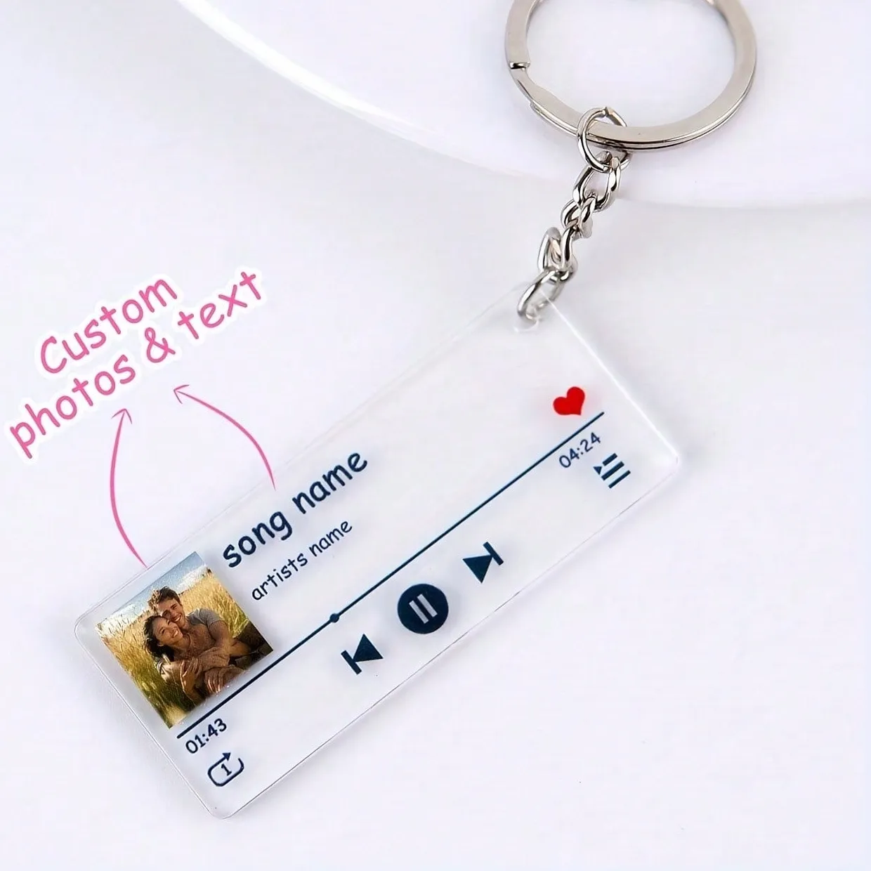 Authentic The Key of Eternal Resonance: Personalized Memory Talisman