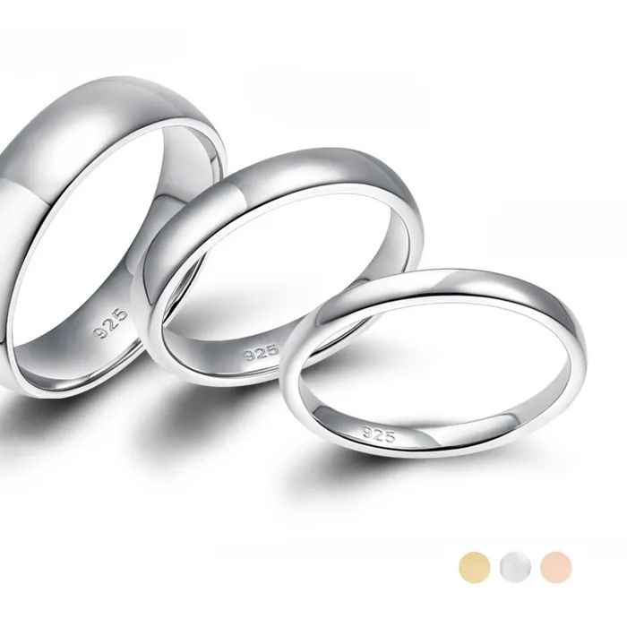Authentic The Infinite Circle Sterling Silver Band Of Purity And Devotion