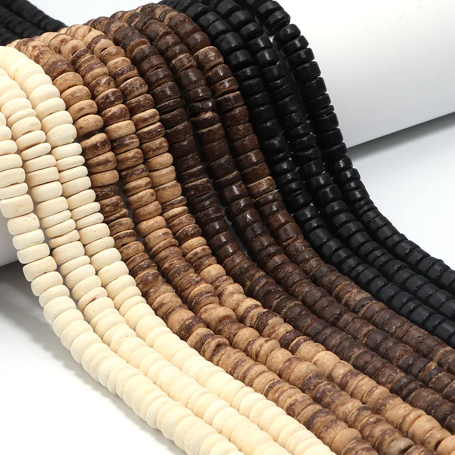 Authentic Earthen Pulse Coconut Husk Beads of Sacred Ground