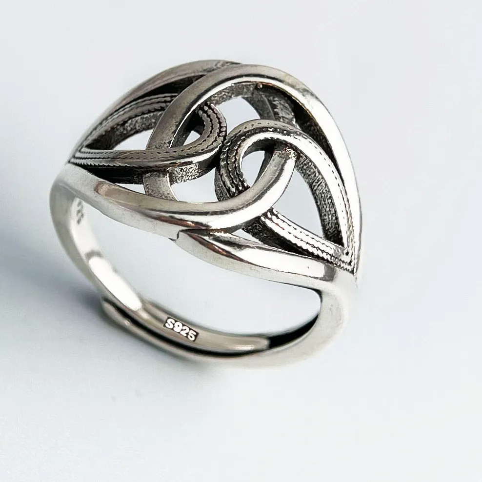Authentic The Eternal Intersection Sterling Silver Talisman