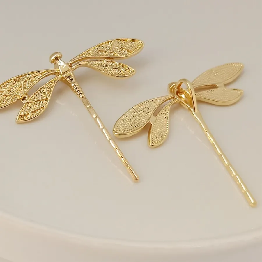 The Ethereal Dragonfly: Gilded Wings of Transformation