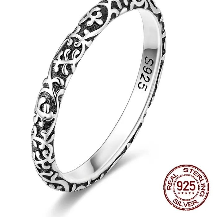 Authentic Embracing the Ancient Wisdom of Celtic Scrollwork: A Sterling Silver Ring for the Modern Mystic