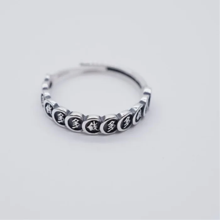 Authentic The Prosperity Knot: Celestial Sterling Silver Prosperity Ring