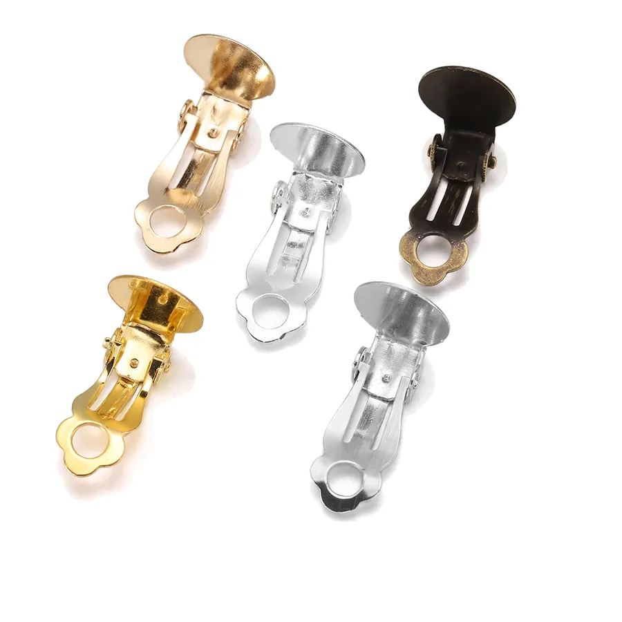 Authentic Sacred Vessels of Intention: 10mm Blank Ear Clip Settings