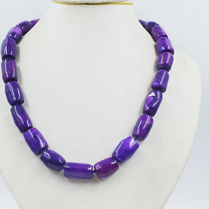Authentic the last one. Natural purple coral necklace 20 "