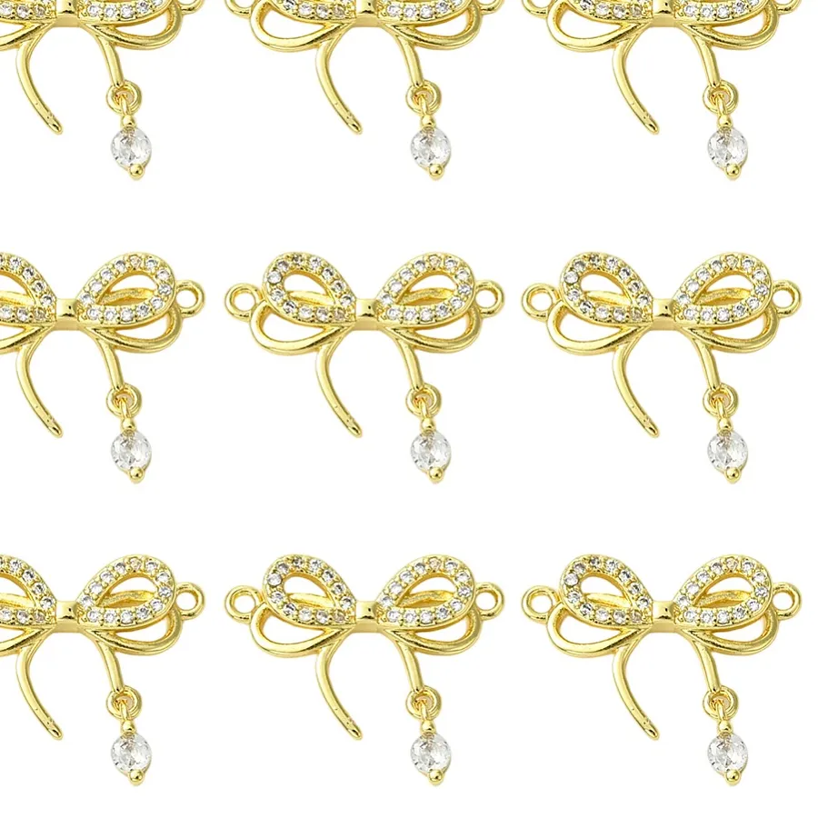 Authentic The Golden Lattice Bowknot Connectors