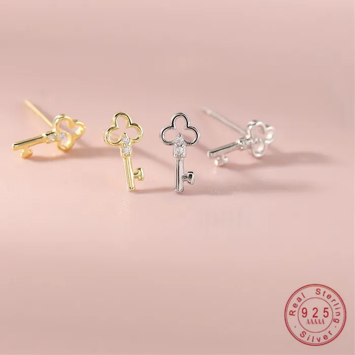 Authentic The Golden Key Blossom Studs