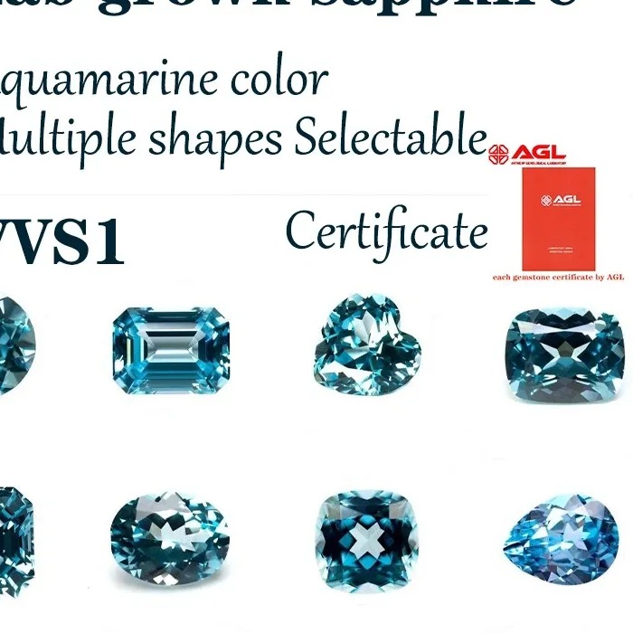 Authentic Celestial Azure: The Ethereal Aquamarine-Hued Sapphire