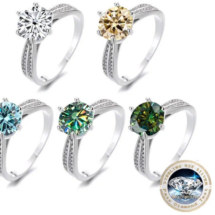 Authentic Ethereal Radiance: Moissanite Halo Ring