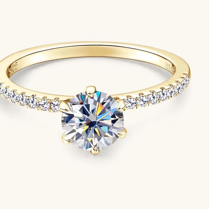 Authentic The Luminescent Hearth Moissanite Solitaire Talisman
