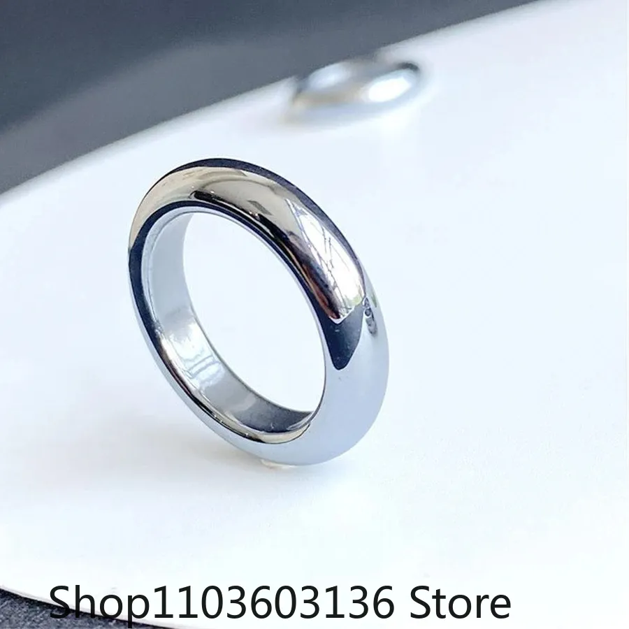 Authentic Terahertz Stone Terasilicate Titanium Hertz Ring Polysilicon Fast Ice Melt Diy Jewellery Charm Best Selling Holiday