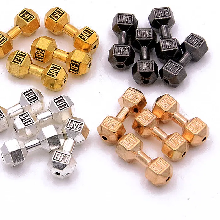 Authentic Empowerment Unleashed: The Four‑Color Dumbbell Charms