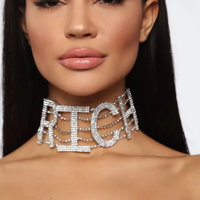 Authentic The Gilded Sigil of Abundance: Radiant Wealth Statement Choker
