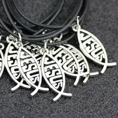 Authentic Sacred Ichthys Flow: Decagram of Divine Grace Pendants