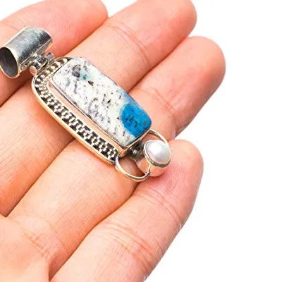 Authentic Celestial Convergence: The K2 Azurite and Pearl Spirit Talisman