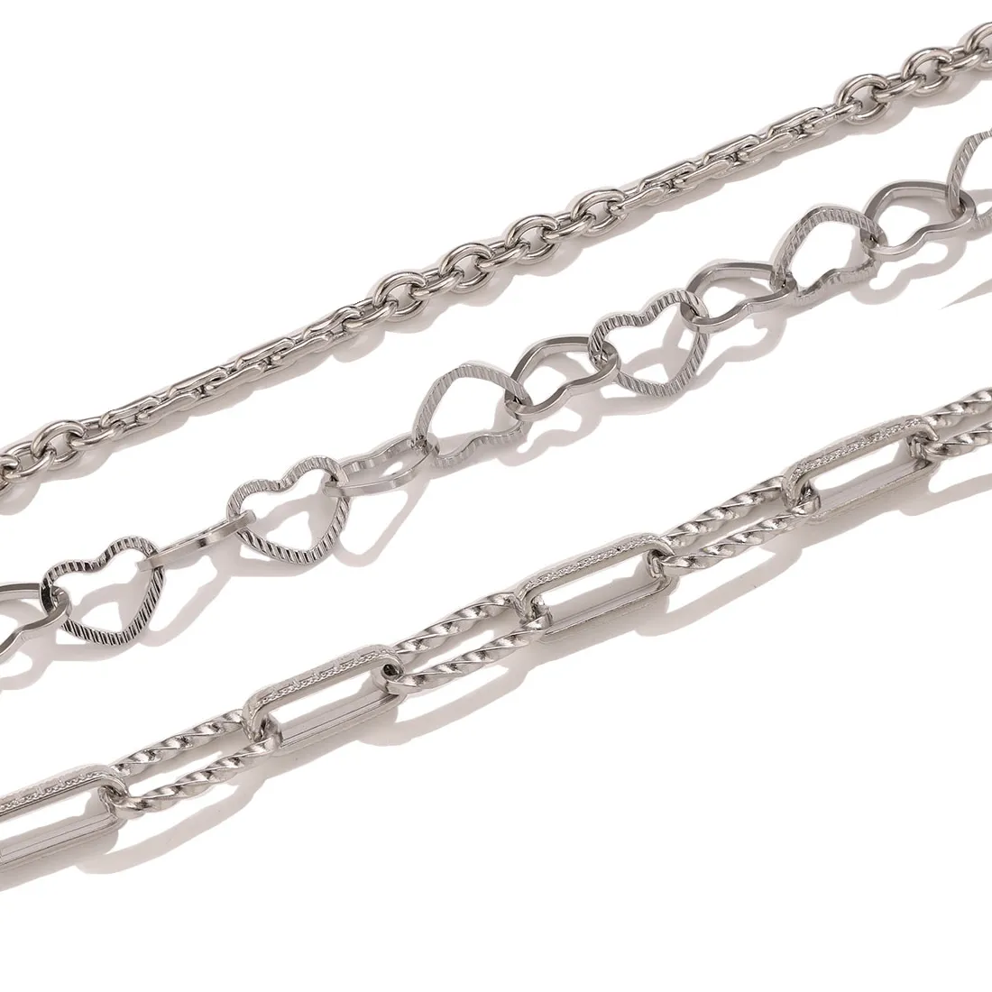 Authentic The Infinite Pulse: Sacred Hollow Heart Gold-Plated Chain