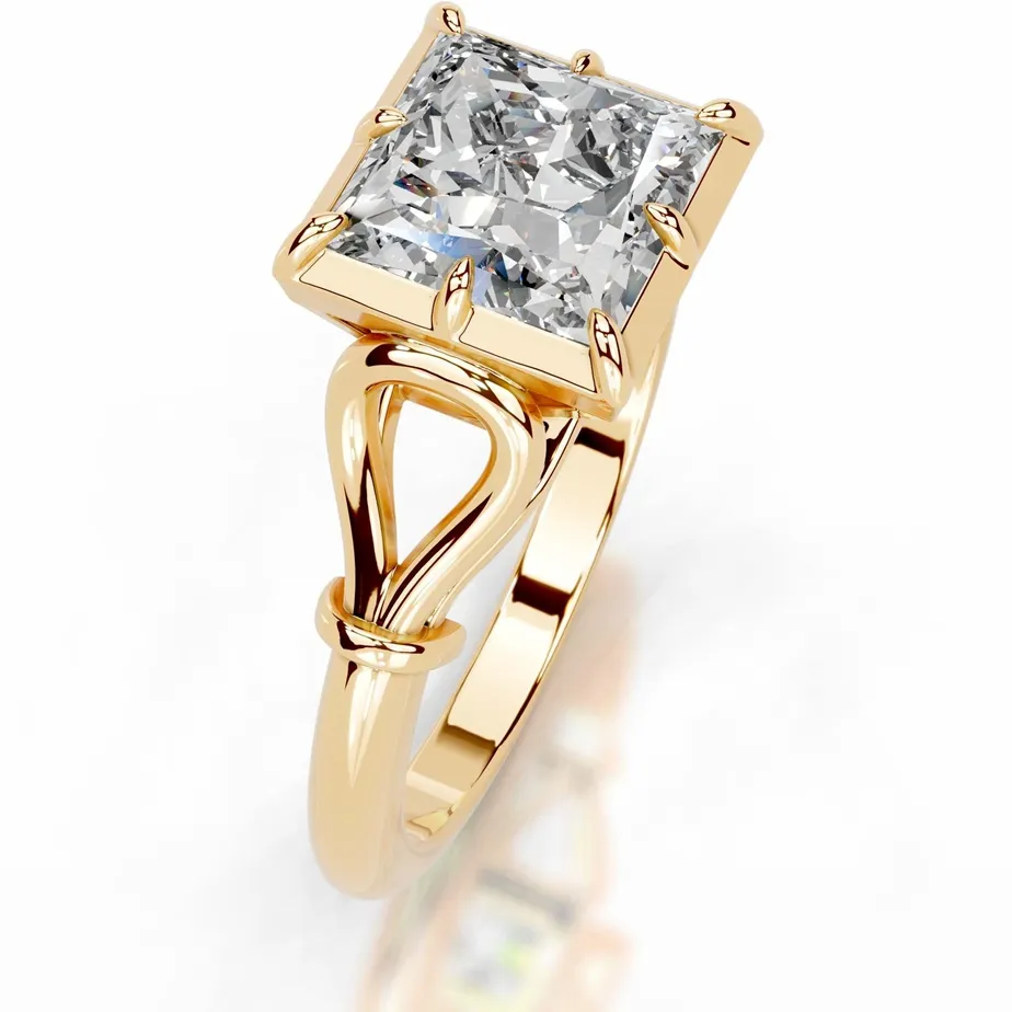 Authentic The Celestial Moissanite Heirloom Ring