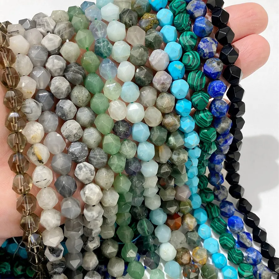 Authentic Celestial Faceted Gemstone Orbs - Vessels of Elemental Alignment