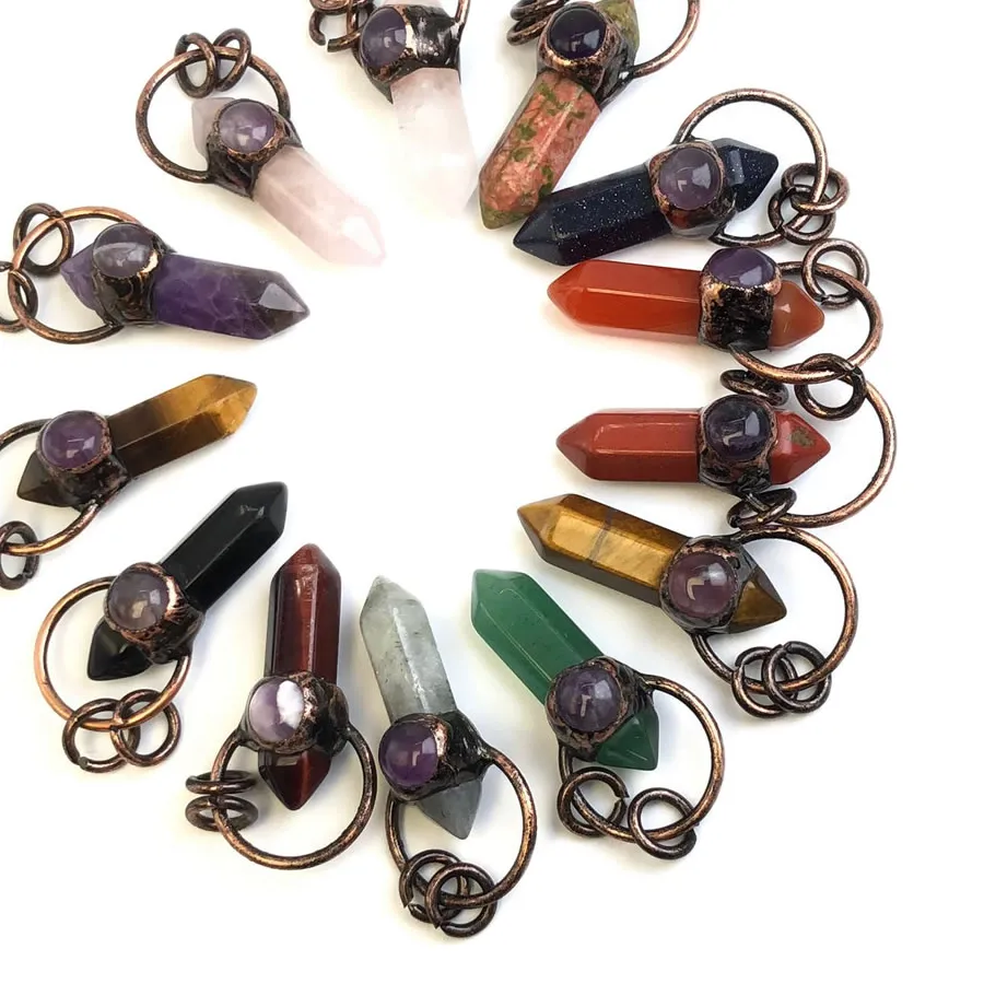 Authentic Ancient Hexagonal Quartz Conduit - Sacred Clarity and Energy Alchemist Pendant