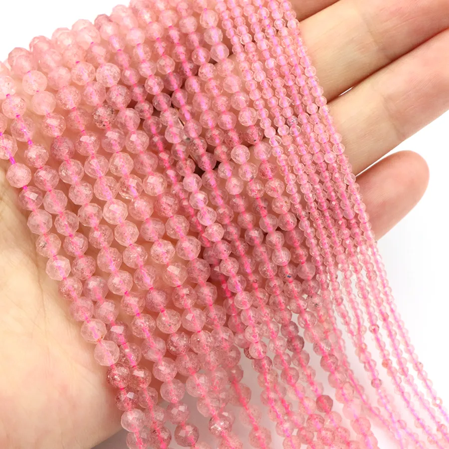Authentic Celestial Strawberry Quartz: Seeds of Divine Radiance