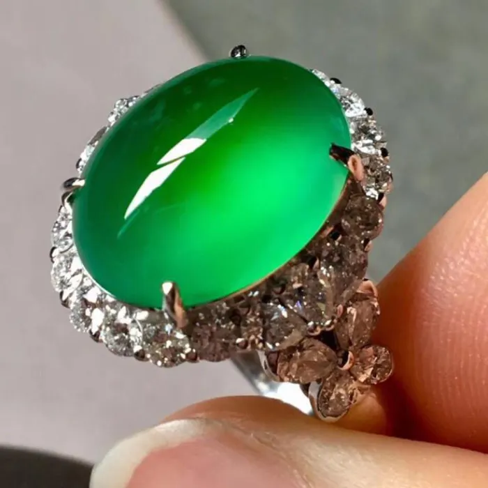 Authentic The Verdant Chrysalis Ring of Ethereal Grace