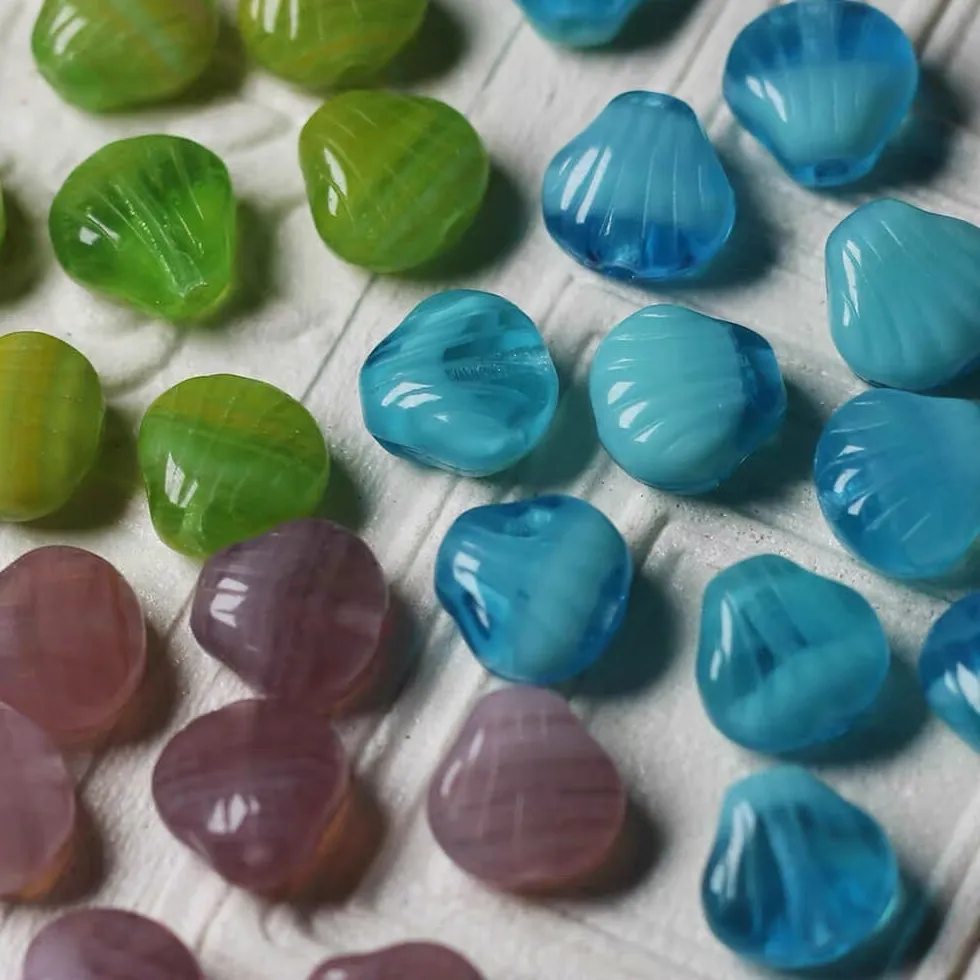 Authentic 30pcs 9mm Handmade Glass Beads Bracelet Necklace Earring Scatter Pieces DIY Semi-finished Production