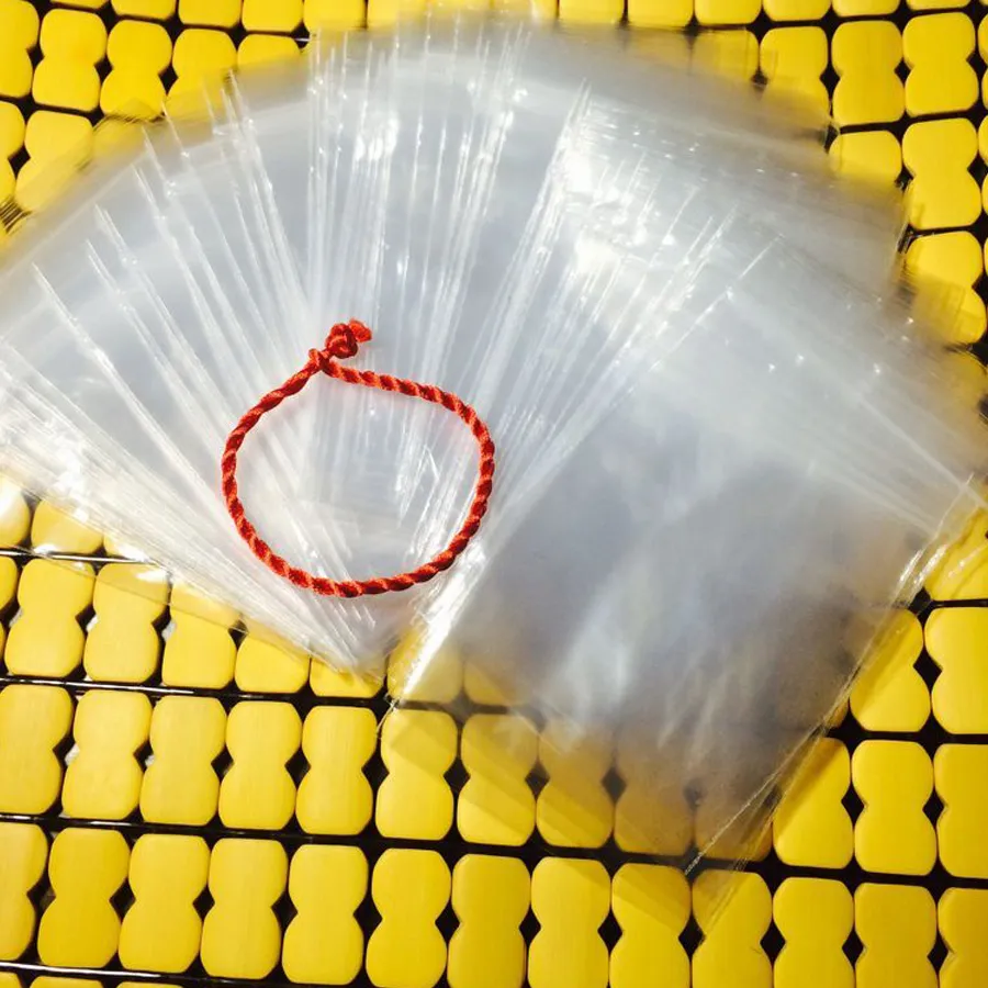 Authentic 11* White Thick Mini Ziplock Bag 100pcs/pack, Clear Big to Small ZIP Bag Plastic Sealed Bags Waterproof, Jewelry Packing Display