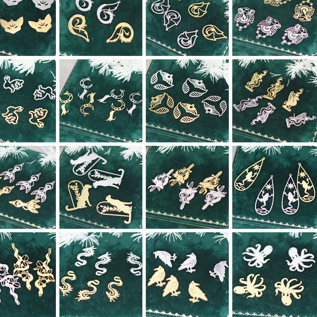 Authentic The Menagerie Of Fate An Assembly Of Three Animal Charms For Sacred Crafting