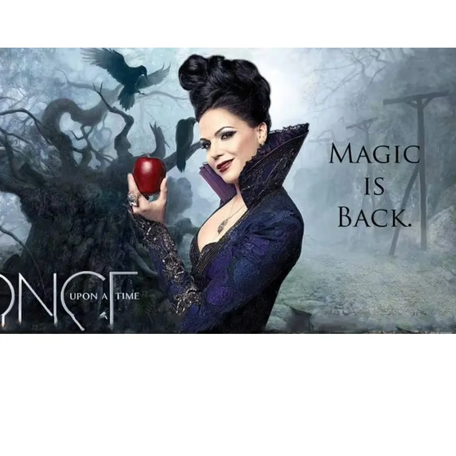 Authentic Fairy Tale Drama Once Upon A Time Snow White And Prince Charming Necklace Emma Swan Amulet Pendants Necklace Aged Antique