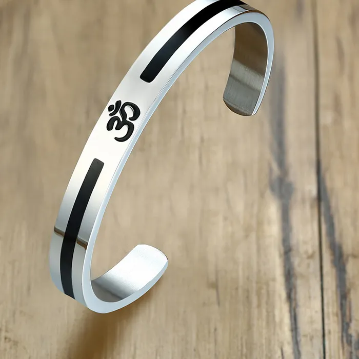 Authentic The AUM OM Bangle - A Sacred Journey of Meditation and Yoga