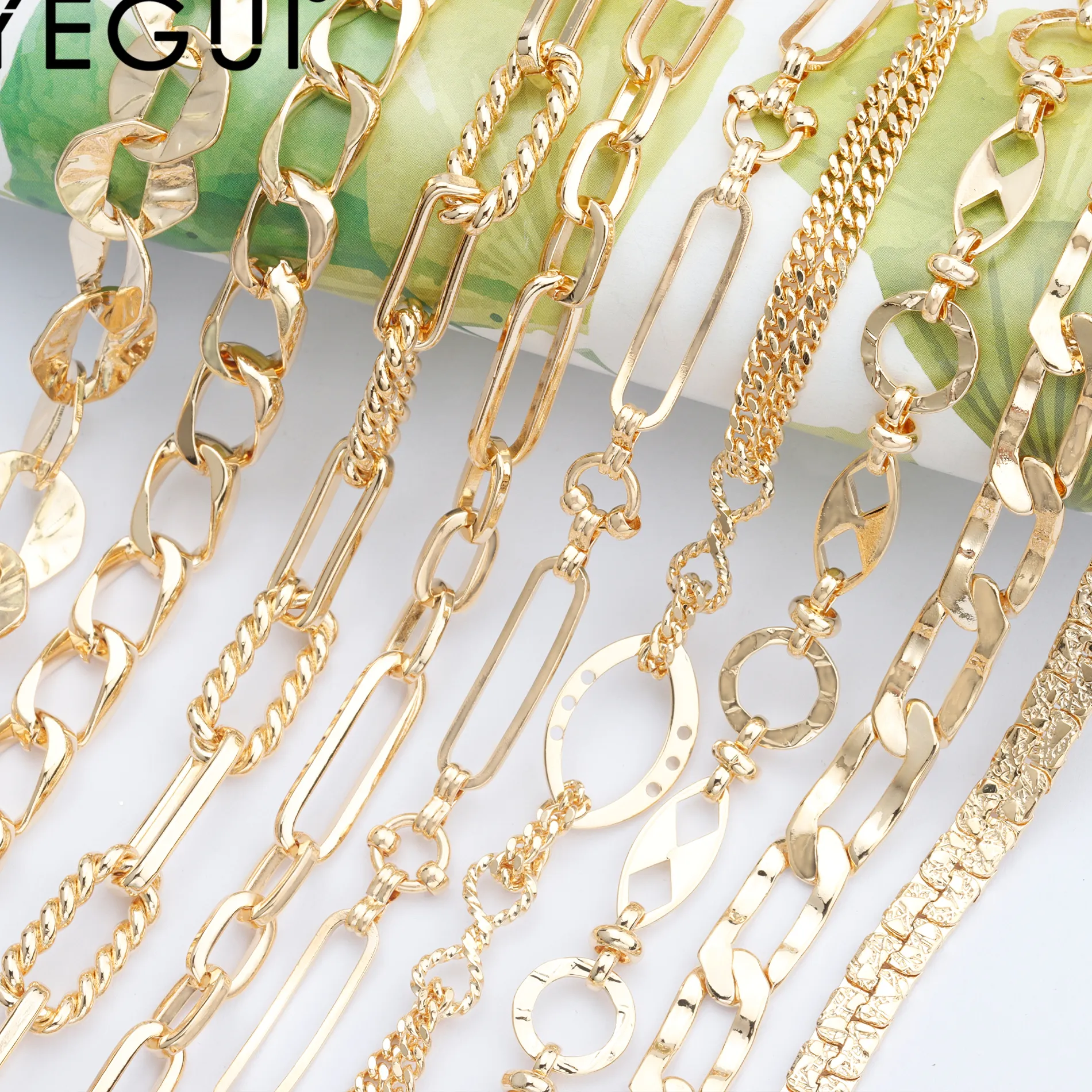 Authentic The Golden Weave of Destiny - Sacred 18k Plated Conduit Chain