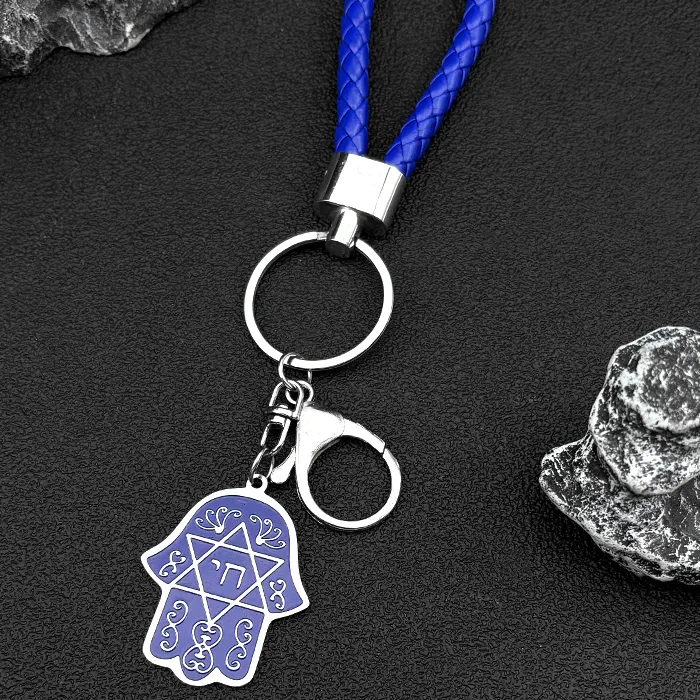 Celestial Hamsa Blue Star Of Protection