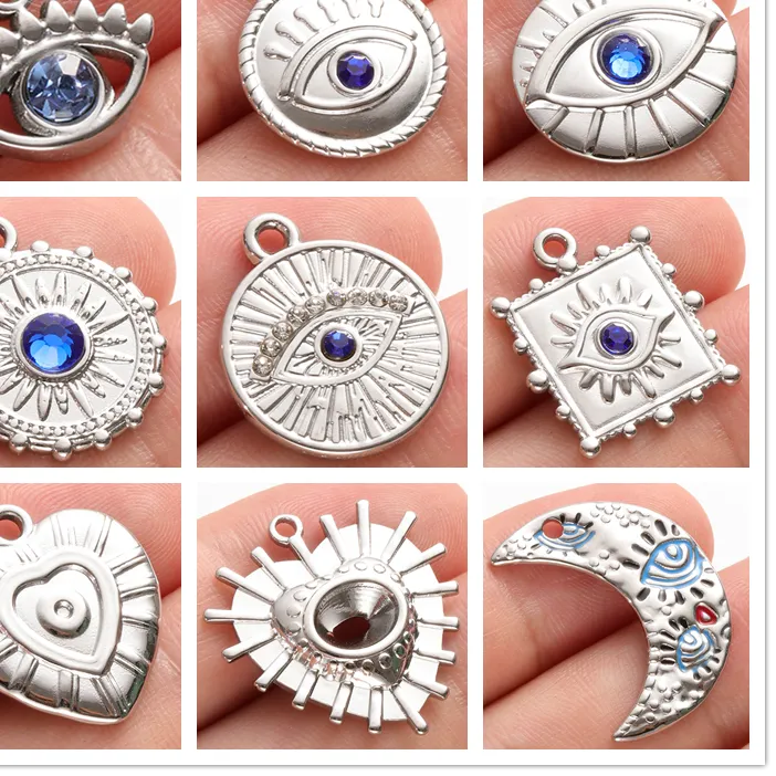 Authentic Celestial Hamsa and Evil Eye Protective Talismans