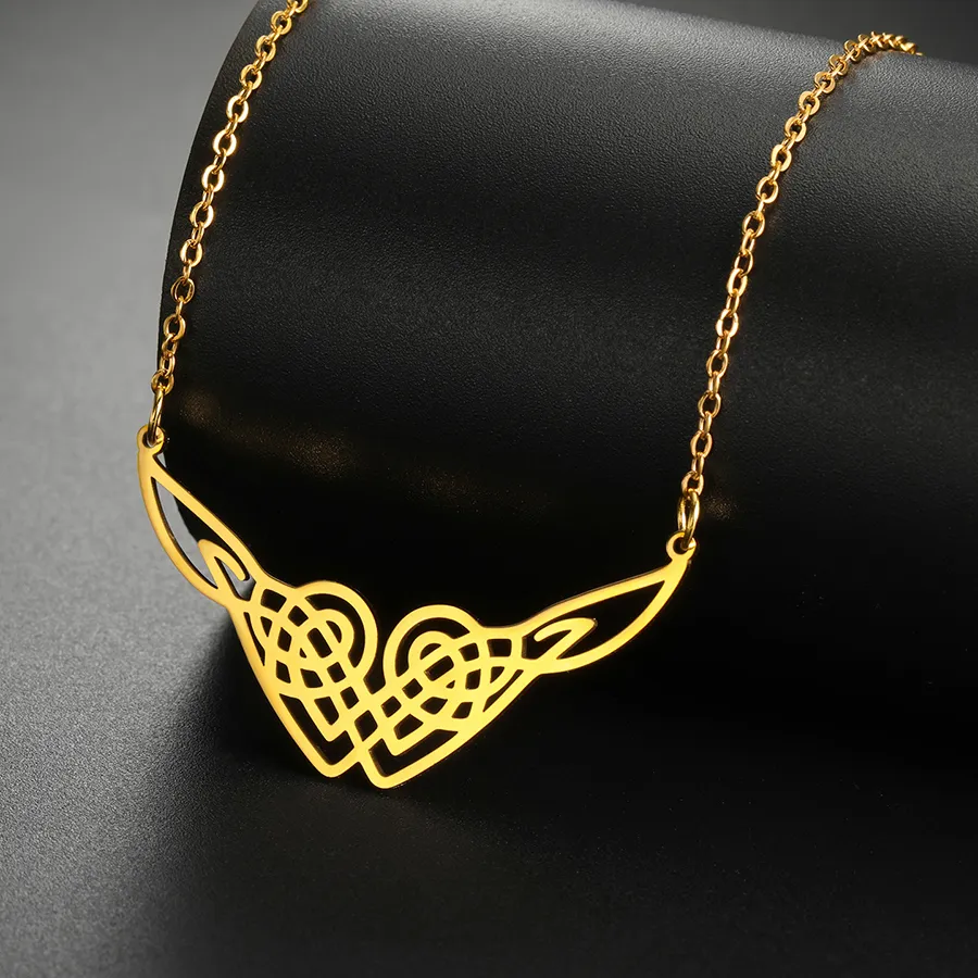Authentic Heart of Unity: Celtic Knot Amulet for Enduring Good Fortune