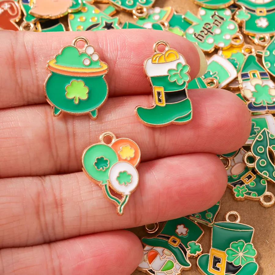 Authentic Sacred Shamrock Prosperity Charms - Eternal Fortune and Abundance Talismans