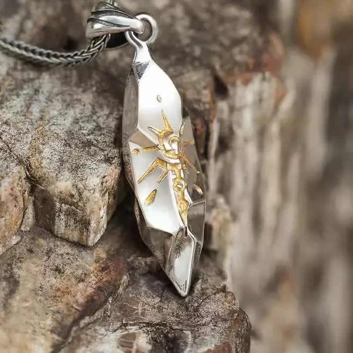 Authentic Celestial Wishstone Pendant A Meteoric Talisman Of Fortune