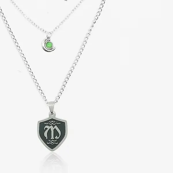 Authentic Hope Eternal: Crescent Wishbone Pendant of Unwavering Faith