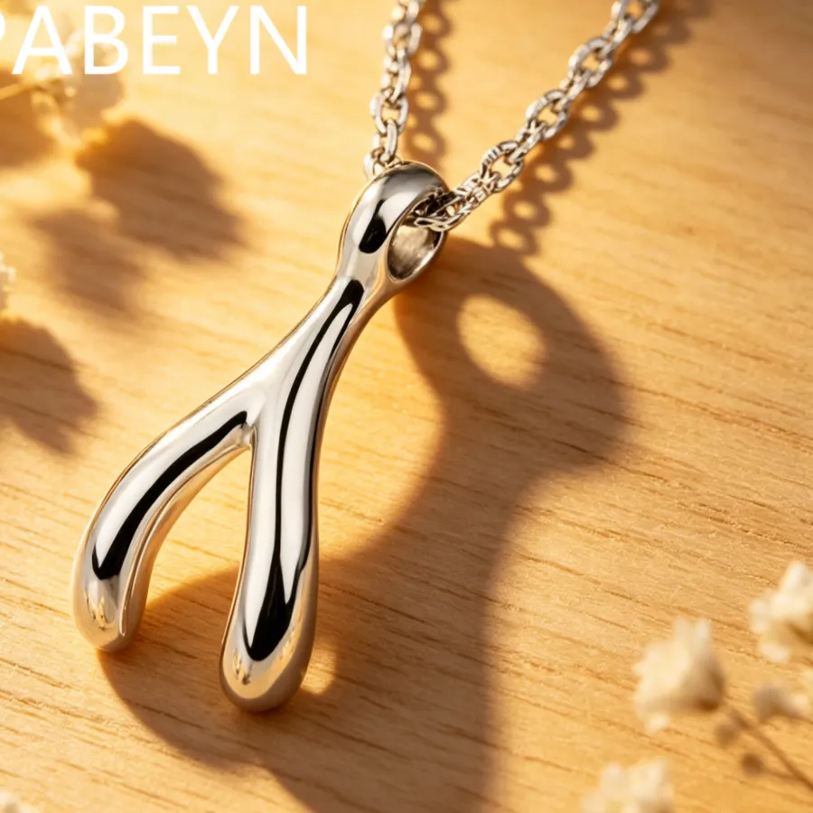 Authentic The Weaver of Fate: Sterling Silver Wishing Bone Talisman