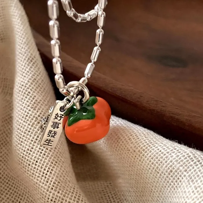 Authentic The Persimmon of Prosperity: A Sacred Talisman of Abundant Fortune