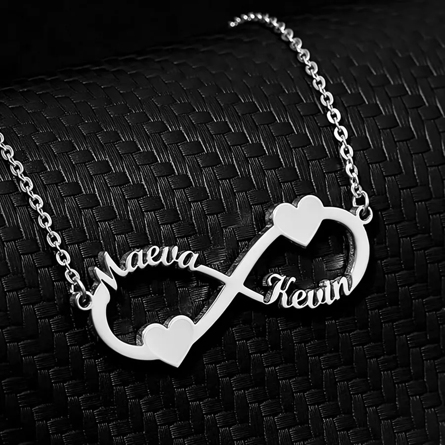 Authentic The Eternal Bond Infinity Heart Personalized Talisman