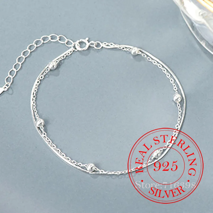 Authentic The Celestial Orbit: Dual-Strand Sterling Silver Sphere Talisman