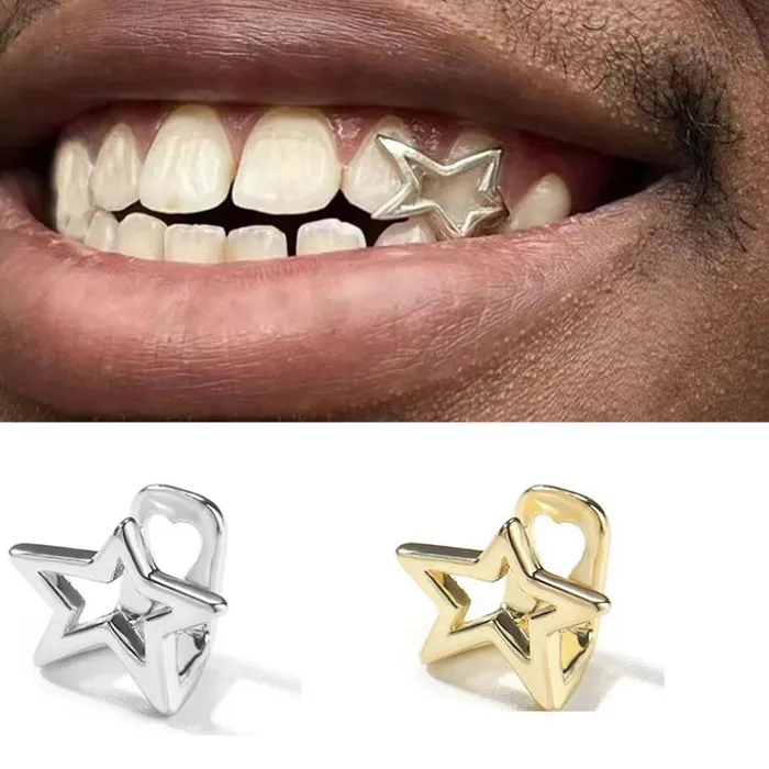 Authentic Astral Aegis Pentagram Gold Grillz Talisman